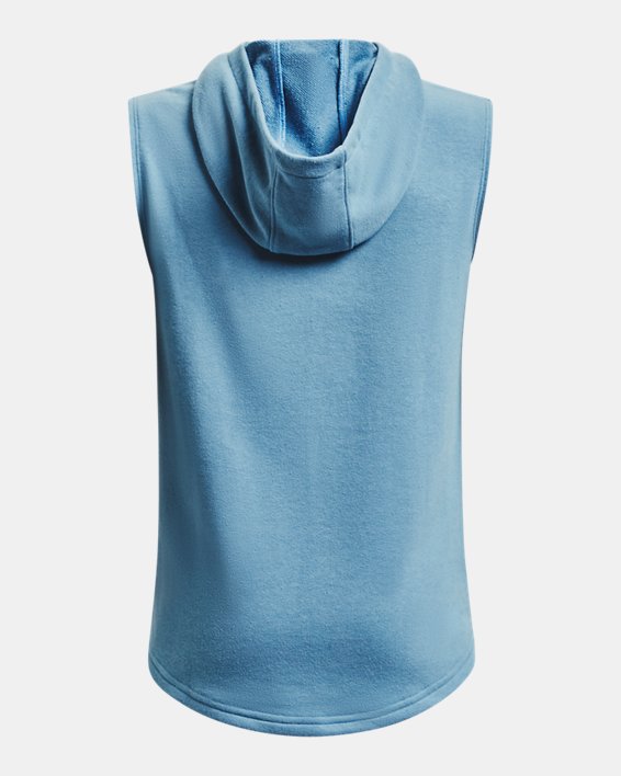 Boys' Project Rock Rival Terry Sleeveless in Blue image number 1